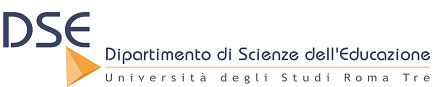 Logo DIPARTIMENTO DI SCIENZE DELL'EDUCAZIONE (DSE) - Universit degli Studi Roma Tre