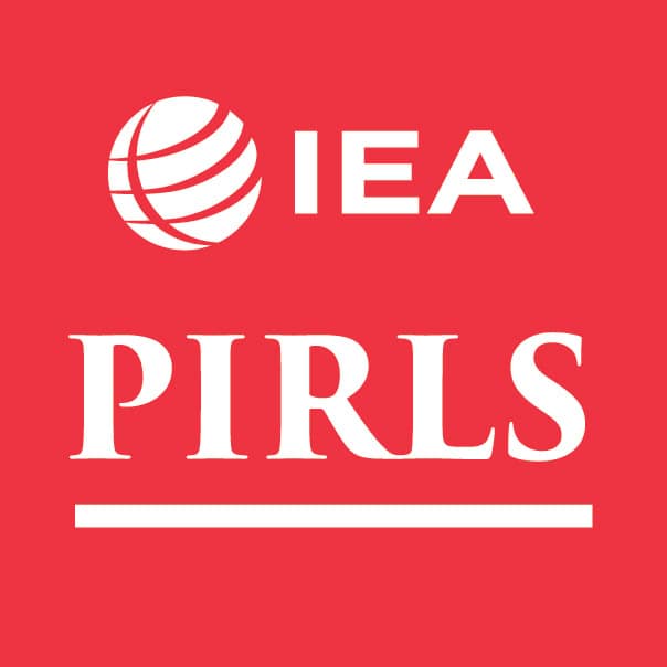 Logo IEA PIRLS: Associazione internazionale per la valutazione dei progressi nei risultati educativi nello studio internazionale sulla capacità di lettura