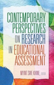 Copertina del libro: Contemporary Perspectives on Research in Educational Assessment, a cura di Myint Swe Khine.