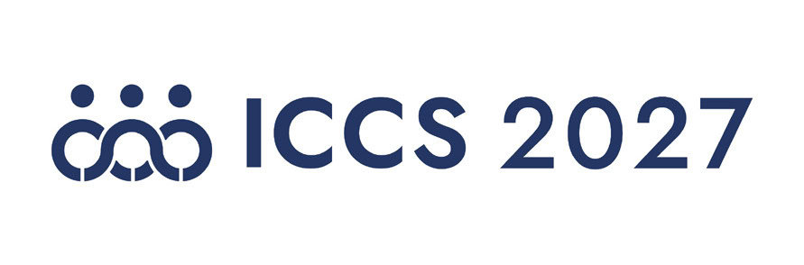 Logo ICCS 2027: conferenza internazionale con design astratto e data.